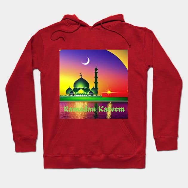 Ramadan Kareem Hoodie by Roseyasmine